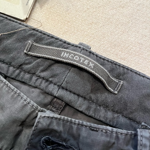 BNWT Incotex slow-wear men’s grey cotton khaki’s - Picture 7 of 11